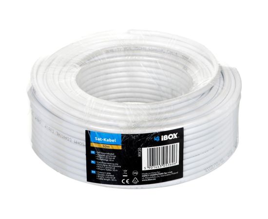 Ibox I-BOX Concentric Cable IKK50 50m White