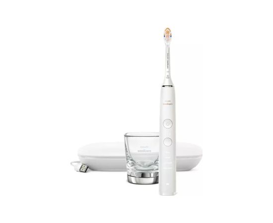 Philips HX9911/19 Sonicare zobu birste DiamondClean 9000 ar īpašu lietotni, balta