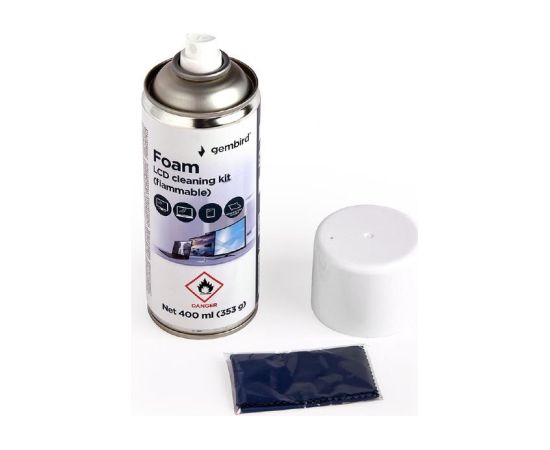 CLEANING KIT LCD FOAM 400ML/CK-LCD-08 GEMBIRD