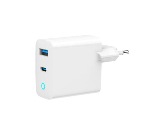 CHARGER USB 65W 2PORT/TA-UC-PDQC65L-W-01 GEMBIRD