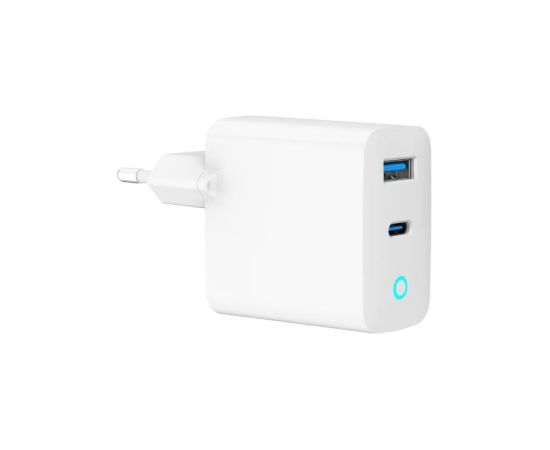 CHARGER USB 65W 2PORT/TA-UC-PDQC65L-W-01 GEMBIRD