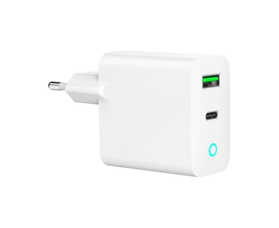 CHARGER USB 20W 2PORT/TA-UC-PDQC20L-W-01 GEMBIRD