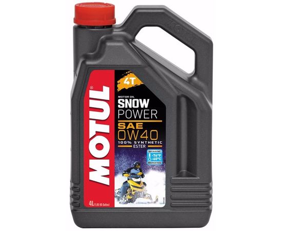 MOTUL Snowpower 0W40 -60o 4T 4L Eļļa sniega motocikliem