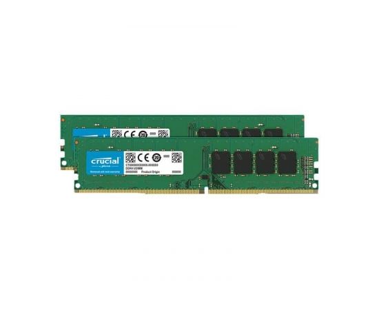 Crucial 2x16GB 2666MHz DDR4 CL19 Unbuffered DIMM
