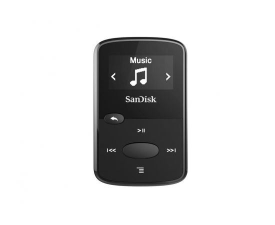 Sandisk CLip Jam MP3 Player 8GB, microSDHC, Radio FM, Black