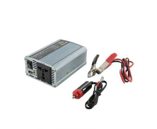 Whitenergy Power Inverter DC/AC from 12V DC to 230V AC 350W, USB