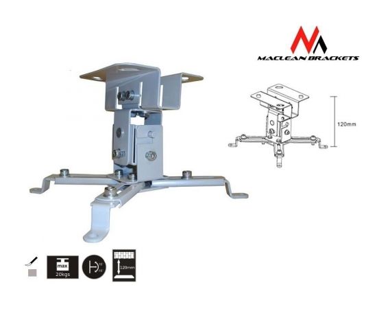 Maclean MC-582 Universal Quality Ceiling Projector Screen Mount Handle Bracket