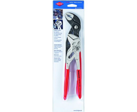 Knipex komplet 003120V03 - red / black, 2-parts set