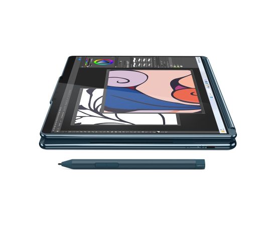Lenovo Yoga Book 9 13IMU9 Ultra 7 155U 2x 13.3" 2.8K OLED 400nits Glossy 60Hz 32GB LPDDR5x-7467 SSD512 Intel Arc Graphics Win11 Tidal Teal