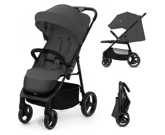 Спортивная коляска Kinderkraft TRIG 3 GRANITE GREY
