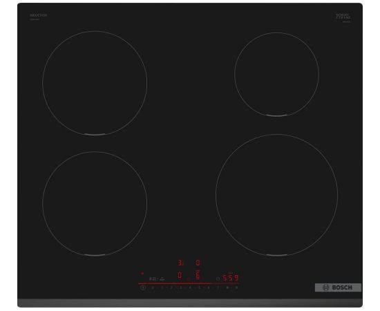 Bosch Serie 6 PIE631HB1E hob Black Built-in 60 cm Zone induction hob 4 zone(s)