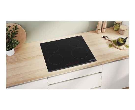 Bosch Serie 6 PIE631HB1E hob Black Built-in 60 cm Zone induction hob 4 zone(s)