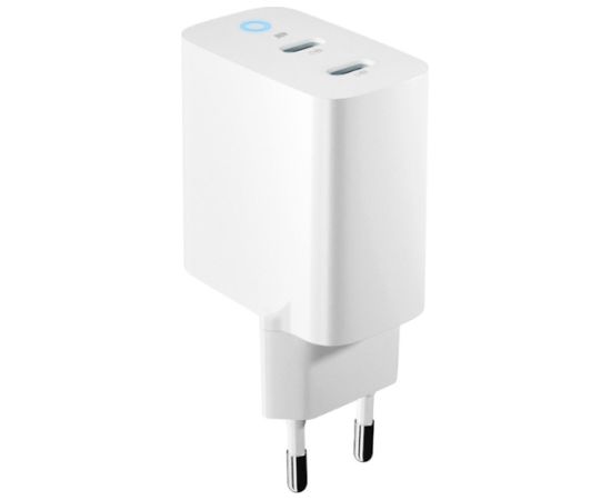Forever TC-06-40CC GaN Tīkla Lādētājs PD / QC / 2x USB-C / 40W