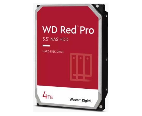 HDD WESTERN DIGITAL Red Pro 4TB SATA 3.0 256 MB 7200 rpm 3,5" WD4005FFBX