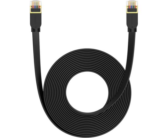 Baseus Cat 7 UTP Ethernet RJ45 Cable Flat 8 m black