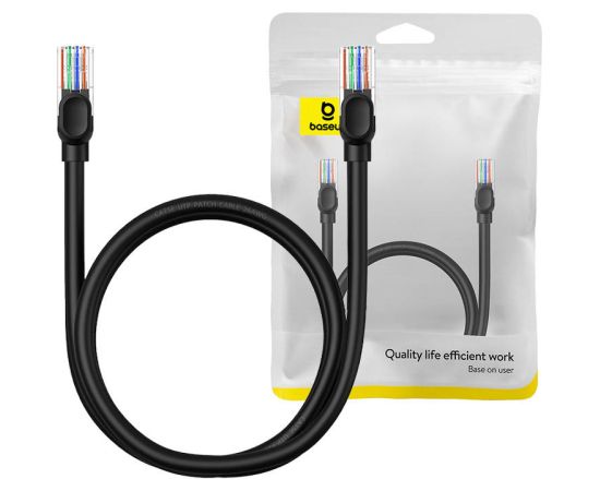 Baseus Ethernet CAT5, 1m network cable (black)
