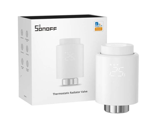 Smart Thermostat Radiator Valve Sonoff TRVZB Zigbee 3.0