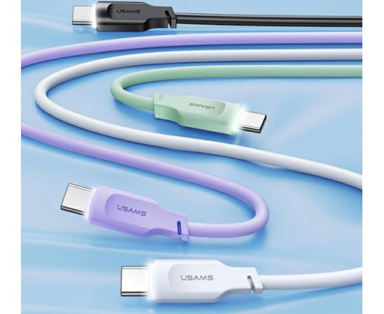 USAMS US-SJ567 кабель USB-C 1,2 м | 100 Вт белый