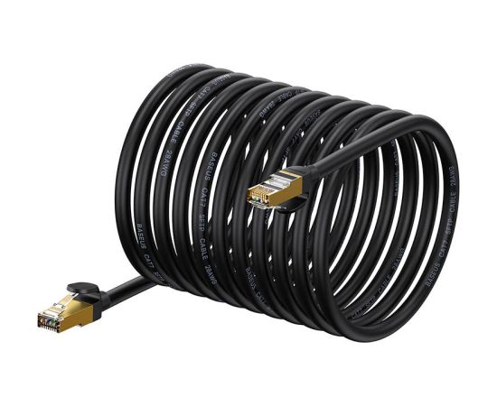 Baseus Ethernet RJ45, 10Gbps, 30m network cable (black)