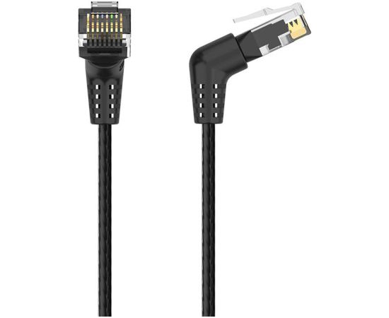 Network Cable UTP Cat.6 Vention IBOBF, RJ45 Ethernet, 1m (black)