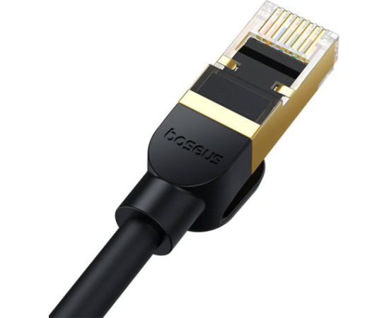 Network cable cat.8 Baseus Ethernet RJ45, 40Gbps, 1,5m (black)