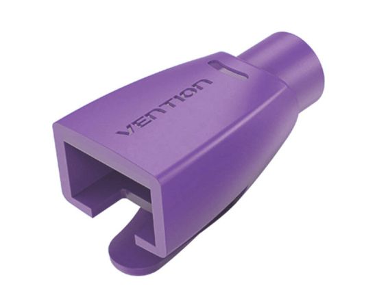 Strain Relief Boots RJ45 Cover Vention ODV0-100 Pack of 100 Purple PVC