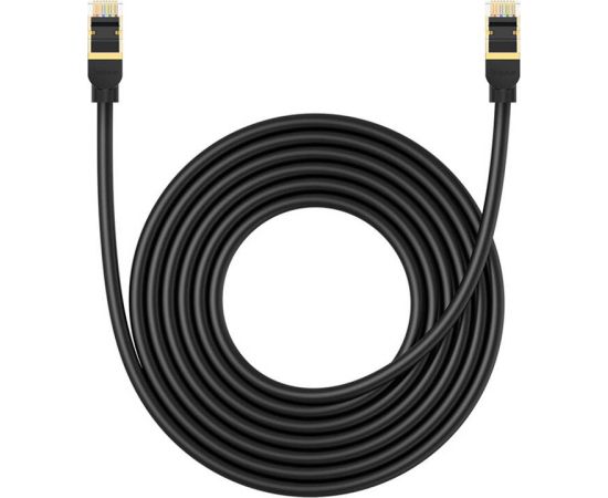 Network cable cat.8 Baseus Ethernet RJ45, 40Gbps, 5m (black)