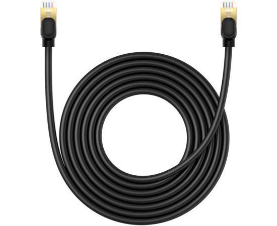 Network cable cat.8 Baseus Ethernet RJ45, 40Gbps, 5m (black)