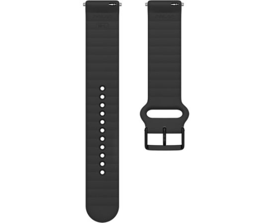 Polar watch strap 20mm S-L T, black silicone