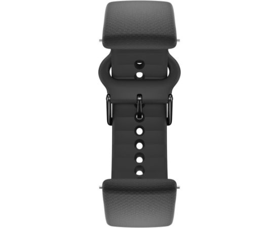 Polar watch strap 20mm S-L T, black silicone