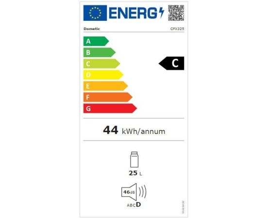 Dometic CFX325 Automašīnas ledusskapis Dark / light grey 25L ar kompresoru Auto ledusskapji ar kompresoru