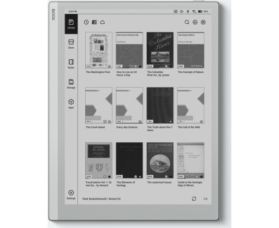 Onyx BOOX GO 10.3 64 GB 26.2 cm (10.3") 4 GB Wi-Fi 5 (802.11ac) Android 12 White