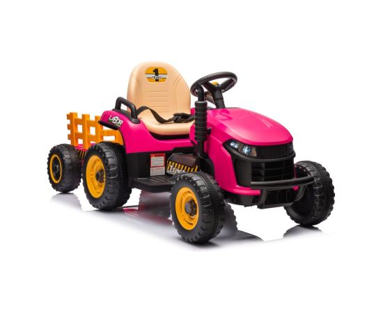 Lean Cars Battery-powered tractor BBH-030 Pink Детский электромобиль