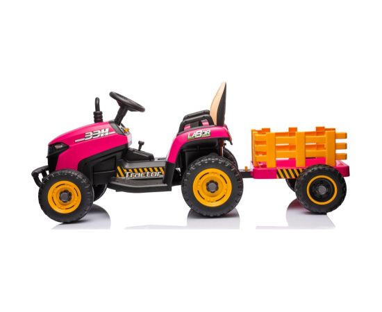 Lean Cars Battery-powered tractor BBH-030 Pink Детский электромобиль