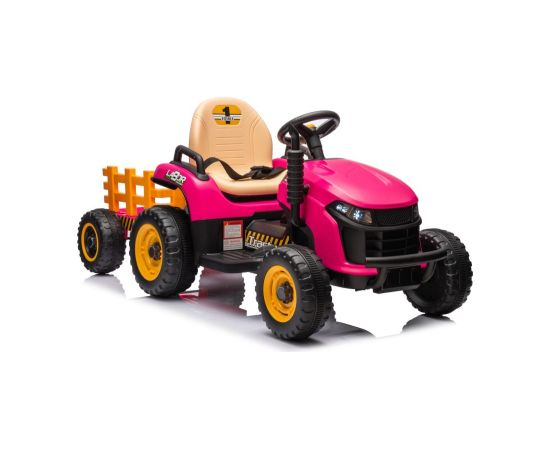 Lean Cars Battery-powered tractor BBH-030 Pink Детский электромобиль