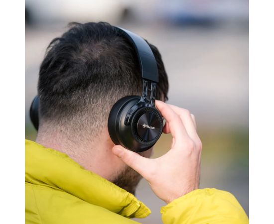 Tellur Feel Bluetooth Over-Ear Headphones Black