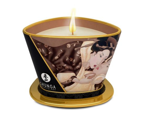 Shunga ароматическая массажная свеча (170 мл) [ Экзотические цветы ]