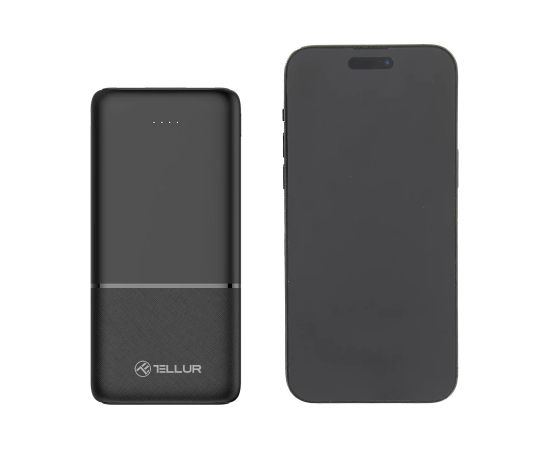 Tellur 10000mAh power bank black