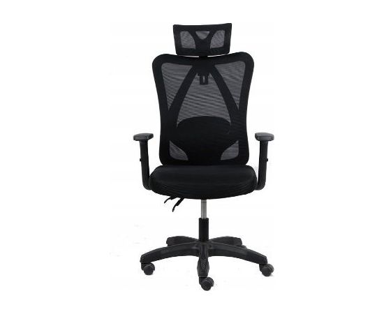 Krzesło biurowe Gembird GEMBIRD BIUROWY FOTEL ERGONOMICZNY ONYX CZARNY