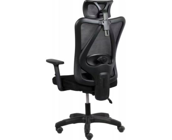Krzesło biurowe Gembird GEMBIRD BIUROWY FOTEL ERGONOMICZNY ONYX CZARNY