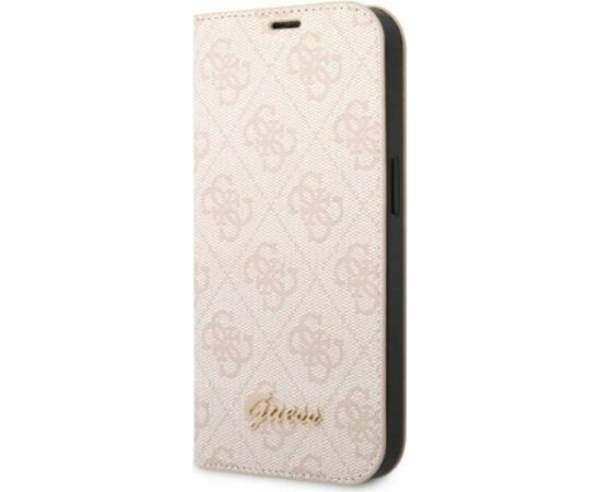 Guess GUBKP14LHG4SHP Grāmatveida Apvalks Priekš Apple iPhone 14 Pro