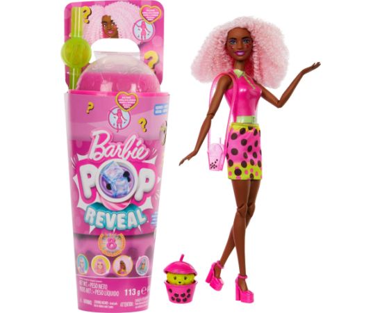 Lalka Barbie Mattel Pop Reveal Lalka Jagoda Seria Bubble Tea (HTJ20)