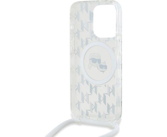 Karl Lagerfeld KLHMP15XHCKCKLCT Aizmugurējais Apvalks Priekš Apple iPhone 15 Pro Max