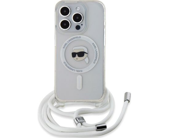 Karl Lagerfeld KLHMP15XHCKHNT Aizmugurējais Apvalks Priekš Apple iPhone 15 Pro Max