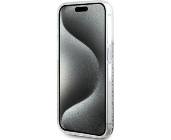 Karl Lagerfeld KLHMP15XLGCHSGH Aizmugurējais Apvalks Priekš Apple iPhone 15 Pro Max
