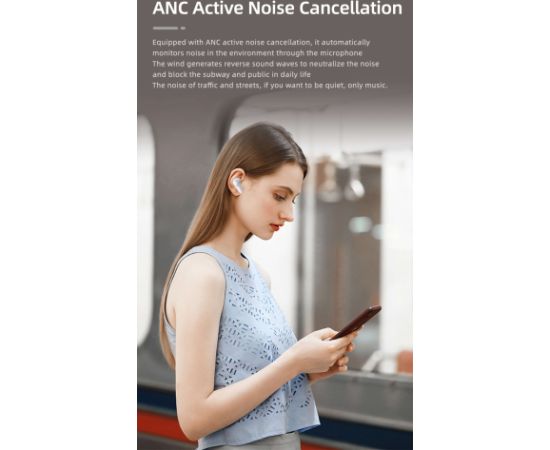Swissten FOCUS ANC Bluetooth Bezvadu Austiņas