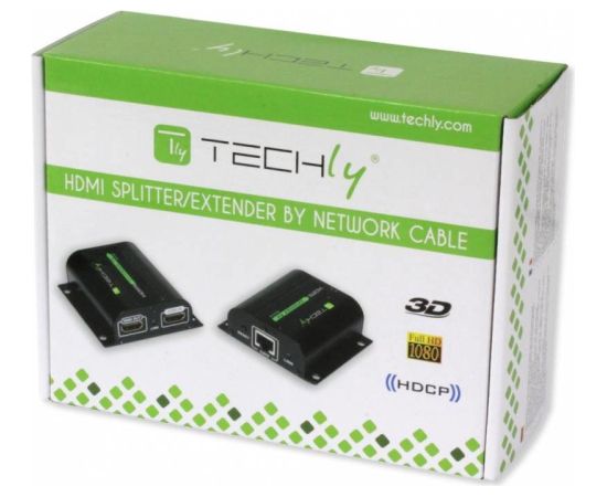 Techly IDATA-EX-HL21D AV extender AV transmitter & receiver