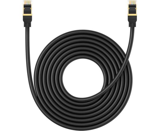 Network cable cat.8 Baseus Ethernet RJ45, 40Gbps, 8m (black)