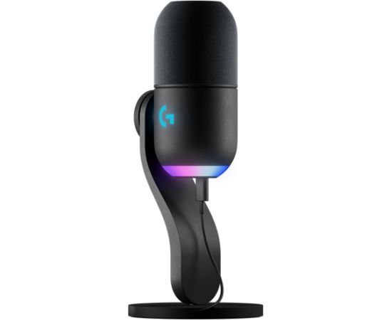 LOGITECH G Yeti GX RGB Gaming Microphone - LIGHTSYNC - BLACK - USB
