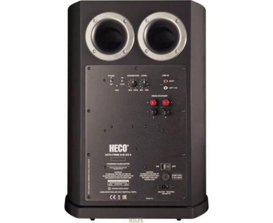 Heco SUBWOOFER VICTA ELITE SUB 252A CZARNY DJ tehnika
